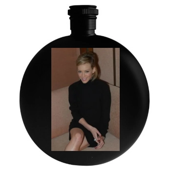 Hilary Duff Round Flask