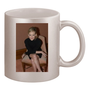 Hilary Duff 11oz Metallic Silver Mug