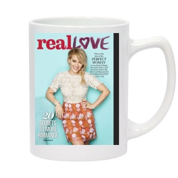 Hilary Duff 14oz White Statesman Mug