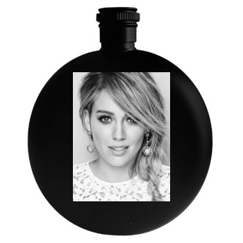 Hilary Duff Round Flask