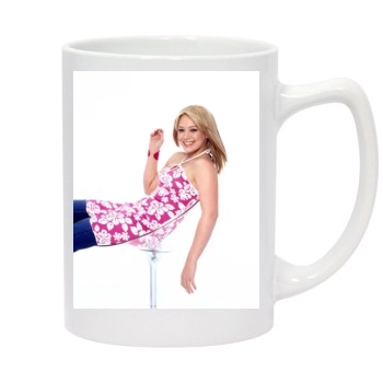 Hilary Duff 14oz White Statesman Mug