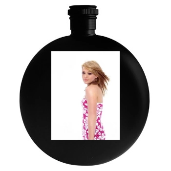 Hilary Duff Round Flask