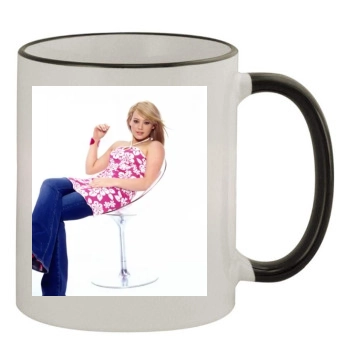 Hilary Duff 11oz Colored Rim & Handle Mug