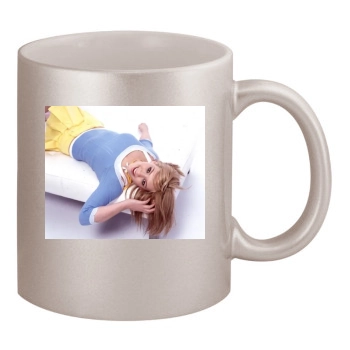 Hilary Duff 11oz Metallic Silver Mug