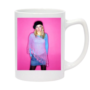 Hilary Duff 14oz White Statesman Mug