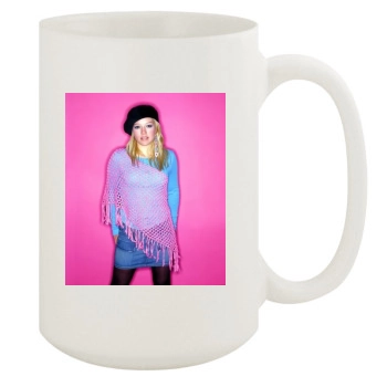 Hilary Duff 15oz White Mug