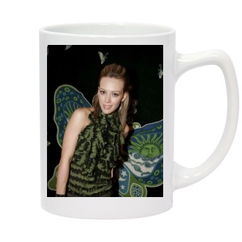 Hilary Duff 14oz White Statesman Mug