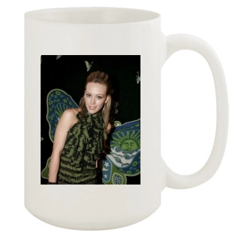 Hilary Duff 15oz White Mug