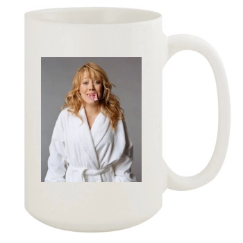 Hilary Duff 15oz White Mug