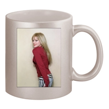 Hilary Duff 11oz Metallic Silver Mug