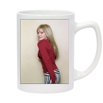 Hilary Duff 14oz White Statesman Mug