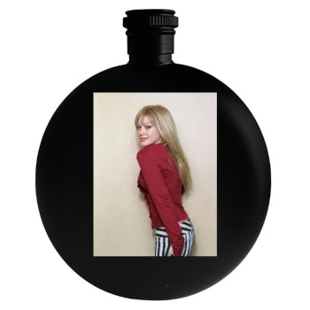 Hilary Duff Round Flask