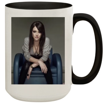 Hilary Duff 15oz Colored Inner & Handle Mug