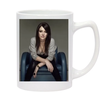 Hilary Duff 14oz White Statesman Mug