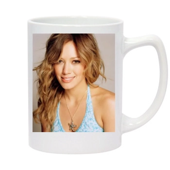 Hilary Duff 14oz White Statesman Mug