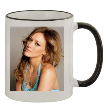 Hilary Duff 11oz Colored Rim & Handle Mug