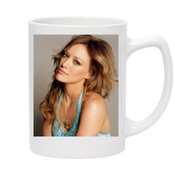 Hilary Duff 14oz White Statesman Mug