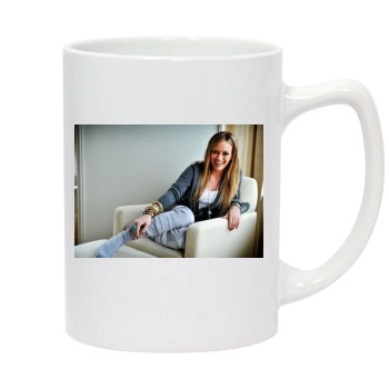 Hilary Duff 14oz White Statesman Mug