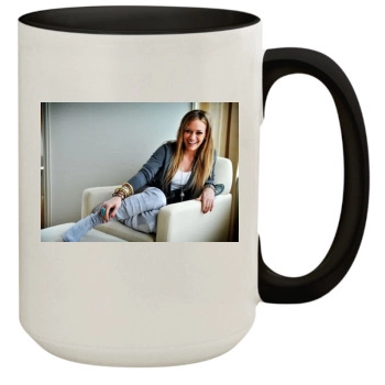 Hilary Duff 15oz Colored Inner & Handle Mug