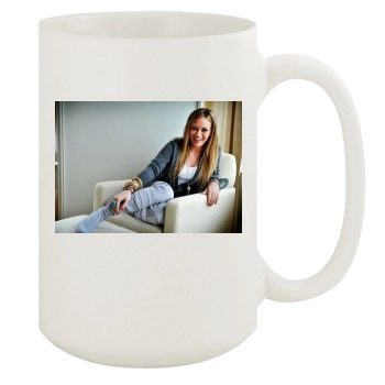 Hilary Duff 15oz White Mug