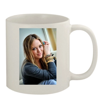 Hilary Duff 11oz White Mug