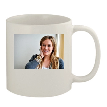 Hilary Duff 11oz White Mug