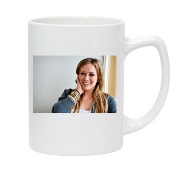 Hilary Duff 14oz White Statesman Mug