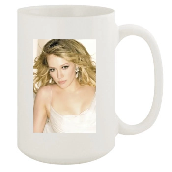 Hilary Duff 15oz White Mug