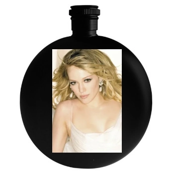 Hilary Duff Round Flask