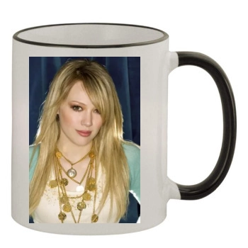 Hilary Duff 11oz Colored Rim & Handle Mug