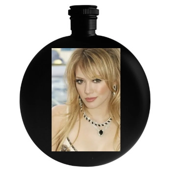 Hilary Duff Round Flask