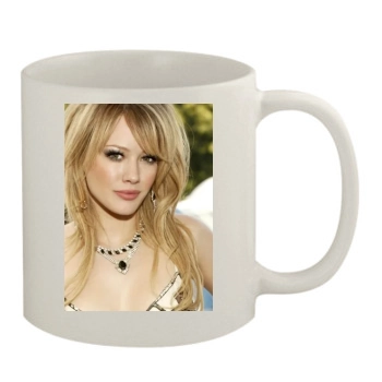 Hilary Duff 11oz White Mug