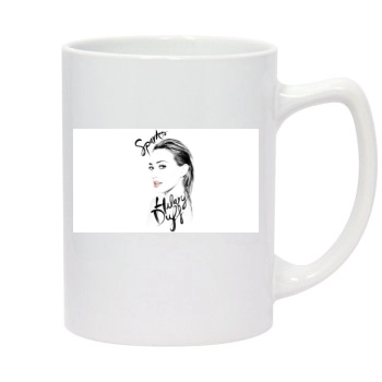 Hilary Duff 14oz White Statesman Mug