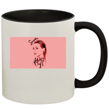 Hilary Duff 11oz Colored Inner & Handle Mug