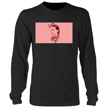 Hilary Duff Men's Heavy Long Sleeve TShirt