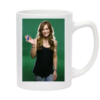 Hilary Duff 14oz White Statesman Mug