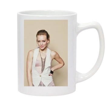 Hilary Duff 14oz White Statesman Mug