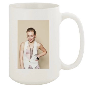 Hilary Duff 15oz White Mug