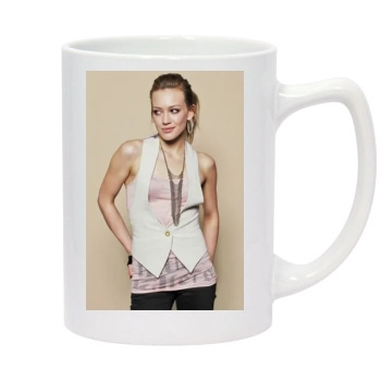 Hilary Duff 14oz White Statesman Mug