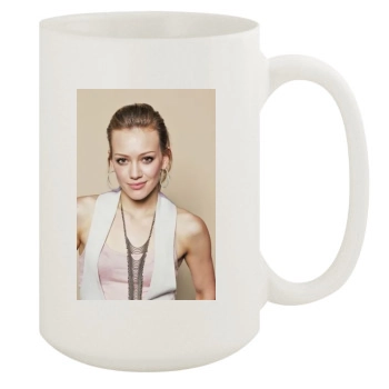 Hilary Duff 15oz White Mug