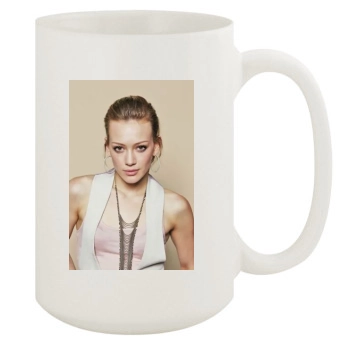 Hilary Duff 15oz White Mug