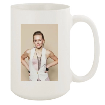 Hilary Duff 15oz White Mug