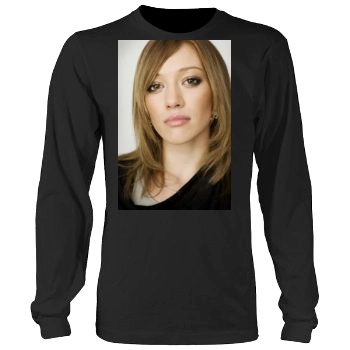 Hilary Duff Men's Heavy Long Sleeve TShirt