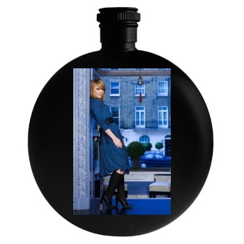 Hilary Duff Round Flask