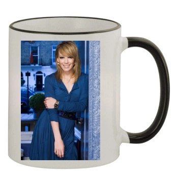 Hilary Duff 11oz Colored Rim & Handle Mug