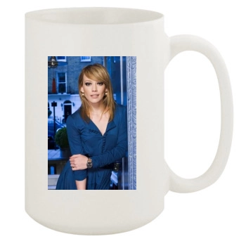 Hilary Duff 15oz White Mug