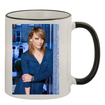 Hilary Duff 11oz Colored Rim & Handle Mug