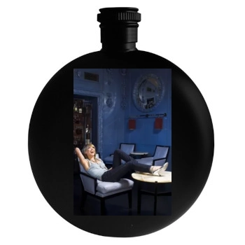 Hilary Duff Round Flask