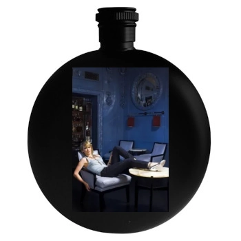 Hilary Duff Round Flask