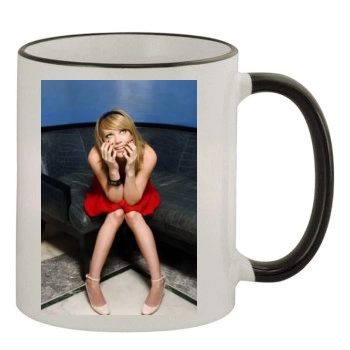 Hilary Duff 11oz Colored Rim & Handle Mug